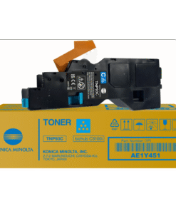 Cartus toner Konica Minolta TNP93C pentru imprimante bizhub C3100, compatibil cu diverse modele, oferind calitate superioară a imprimării.