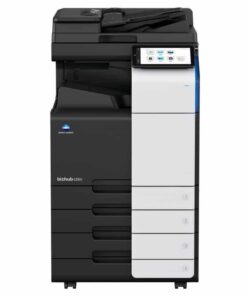 Imprimantă multifuncțională bizhub C251, cu funcții de copiere, imprimare și scanare, design compact și modern.